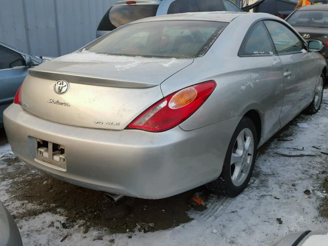 4T1CA30P76U089152 - 2006 TOYOTA CAMRY SOLA SILVER photo 4