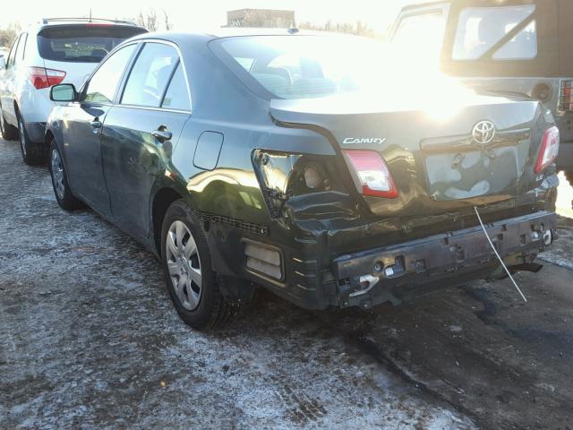 4T1BF3EK7AU524609 - 2010 TOYOTA CAMRY BASE GREEN photo 3