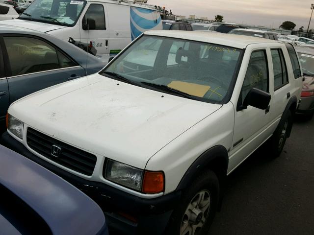 4S6CM58V1T4416444 - 1996 HONDA PASSPORT E WHITE photo 2