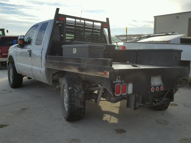 1FT7X2B61CEA89091 - 2012 FORD F250 SUPER SILVER photo 3