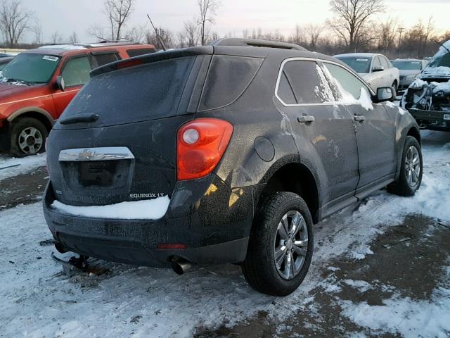 2GNFLDE59C6132982 - 2012 CHEVROLET EQUINOX LT BLACK photo 4