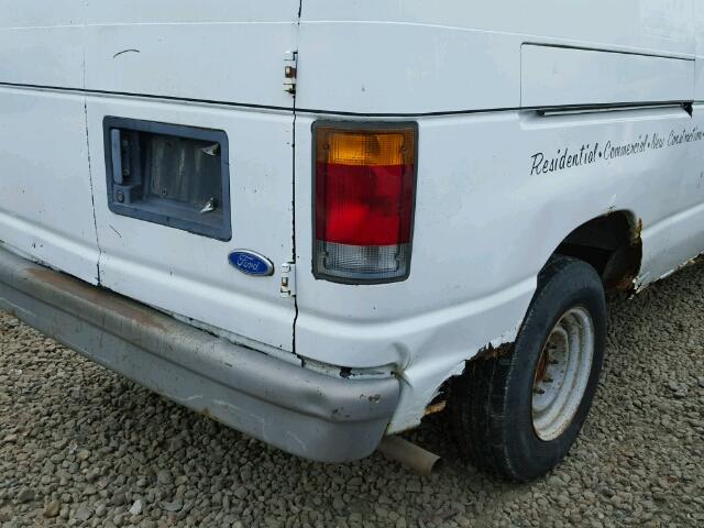 1FTHE24H1RHB45515 - 1994 FORD ECONOLINE WHITE photo 9