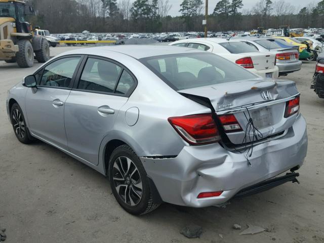 2HGFB2F88DH525002 - 2013 HONDA CIVIC EX GRAY photo 3