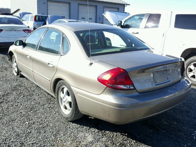 1FAFP53U75A123271 - 2005 FORD TAURUS SE TAN photo 3