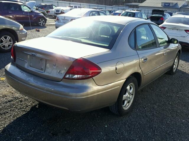 1FAFP53U75A123271 - 2005 FORD TAURUS SE TAN photo 4