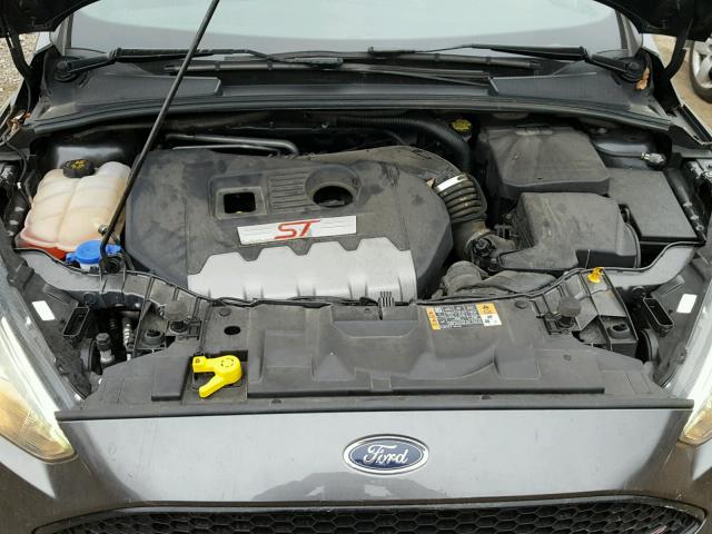 1FADP3L95GL336170 - 2016 FORD FOCUS ST GRAY photo 7