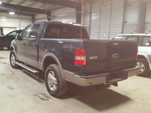 1FTPW14515FA31237 - 2005 FORD F150 SUPER GREEN photo 3