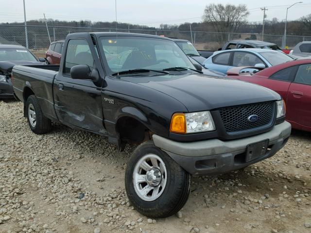 1FTYR10U83PB79272 - 2003 FORD RANGER BLACK photo 1