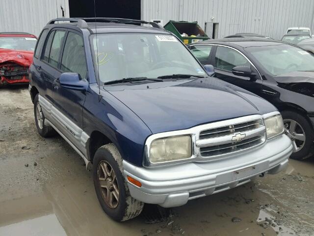 2CNBJ634026920059 - 2002 CHEVROLET TRACKER LT BLUE photo 1