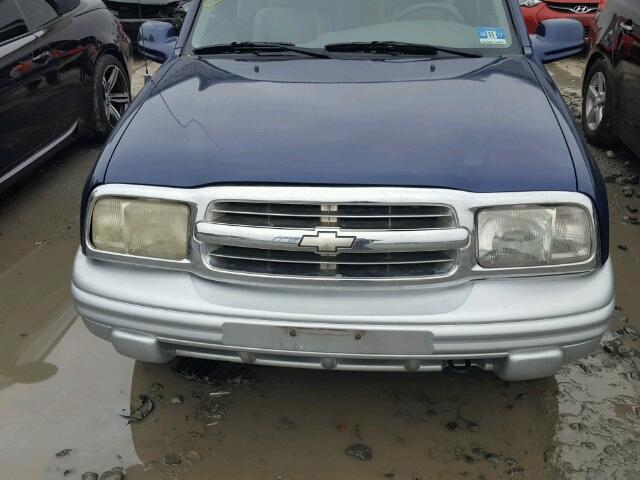 2CNBJ634026920059 - 2002 CHEVROLET TRACKER LT BLUE photo 9