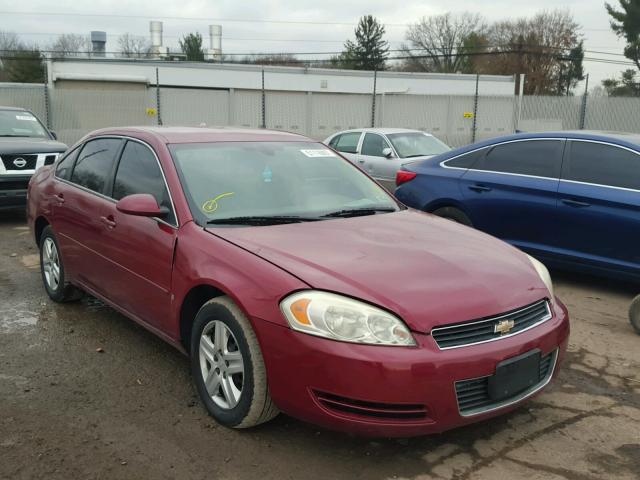 2G1WB58K569272509 - 2006 CHEVROLET IMPALA LS MAROON photo 1