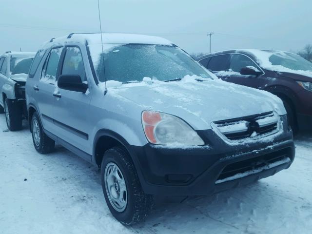 SHSRD78432U011132 - 2002 HONDA CR-V LX SILVER photo 1