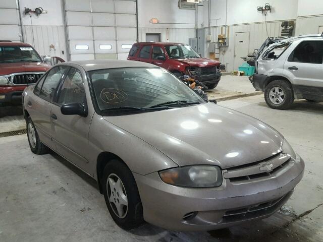 1G1JC52F437145959 - 2003 CHEVROLET CAVALIER TAN photo 1