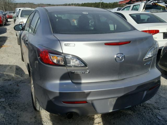 JM1BL1V72C1691865 - 2012 MAZDA 3 I SILVER photo 3