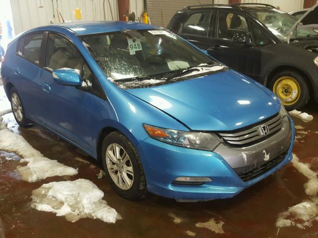 JHMZE2H75AS041055 - 2010 HONDA INSIGHT EX BLUE photo 1