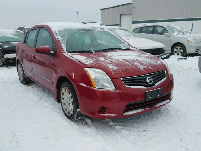 3N1AB6APXAL695107 - 2010 NISSAN SENTRA 2.0 BURGUNDY photo 1