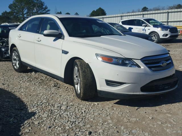 1FAHP2EW9CG142128 - 2012 FORD TAURUS SEL WHITE photo 1