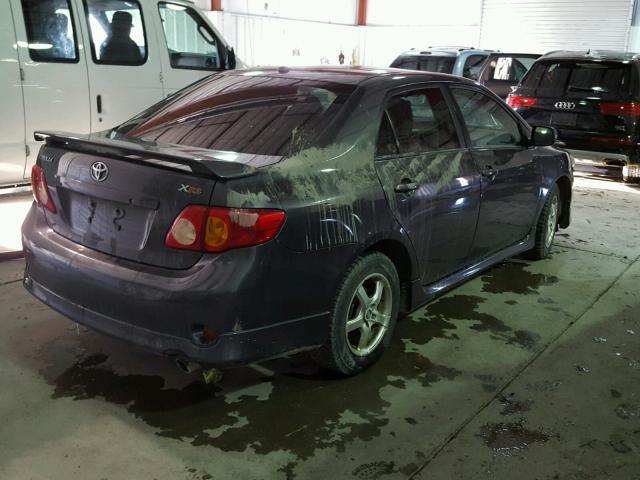 2T1BE40E39C026835 - 2009 TOYOTA COROLLA XR 石墨色 照片 4