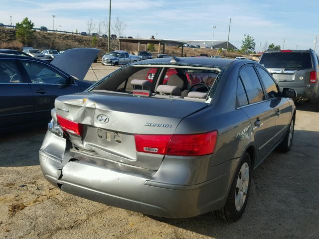 5NPET46CX9H426848 - 2009 HYUNDAI SONATA GLS GREEN photo 4