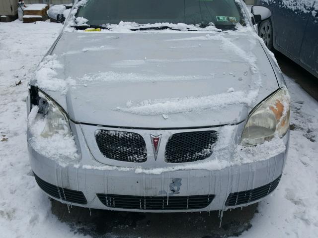 1G2AL15F177211101 - 2007 PONTIAC G5 SILVER photo 7