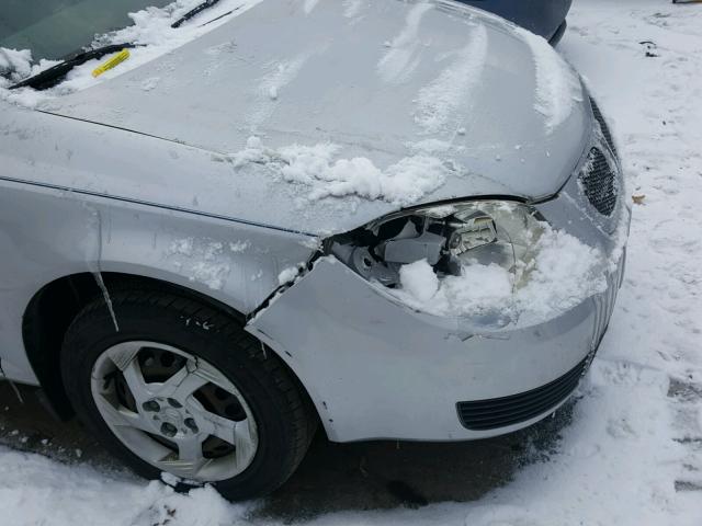 1G2AL15F177211101 - 2007 PONTIAC G5 SILVER photo 9