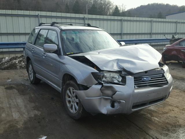 JF1SG65688H717849 - 2008 SUBARU FORESTER 2 SILVER photo 1