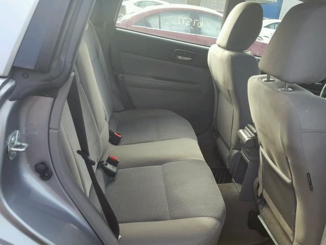 JF1SG65688H717849 - 2008 SUBARU FORESTER 2 SILVER photo 6