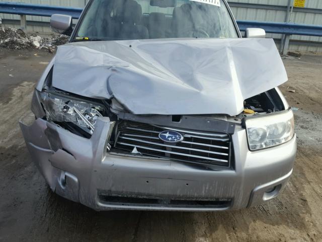 JF1SG65688H717849 - 2008 SUBARU FORESTER 2 SILVER photo 7