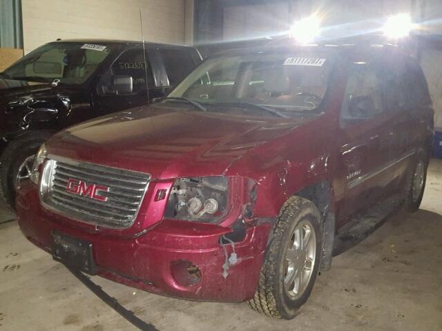 1GKDT13S862316887 - 2006 GMC ENVOY RED photo 2