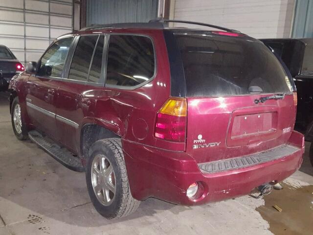 1GKDT13S862316887 - 2006 GMC ENVOY RED photo 3