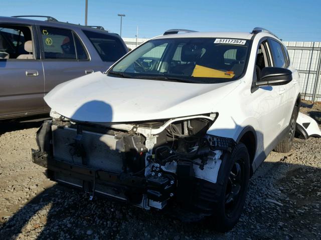 2T3ZFREV4GW245047 - 2016 TOYOTA RAV4 LE WHITE photo 2