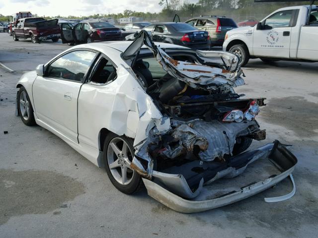 JH4DC53083C800452 - 2003 ACURA RSX TYPE-S WHITE photo 3