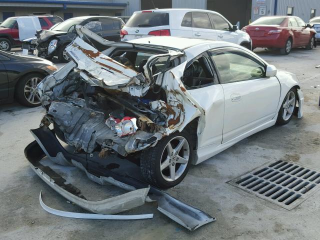 JH4DC53083C800452 - 2003 ACURA RSX TYPE-S WHITE photo 4