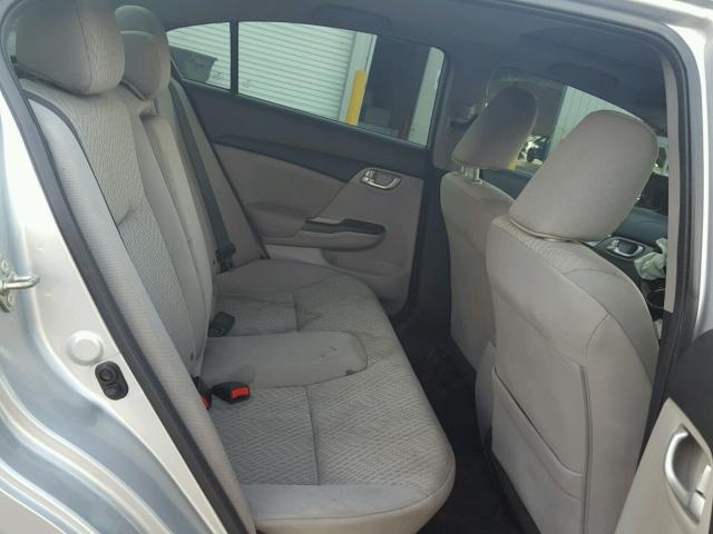 2HGFB2F80EH542300 - 2014 HONDA CIVIC EX 银色 照片 6