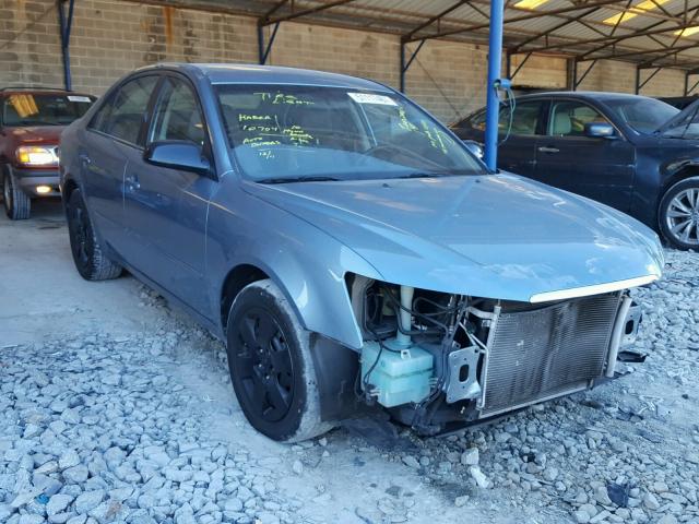 5NPET4AC6AH636679 - 2010 HYUNDAI SONATA GLS BLUE photo 1