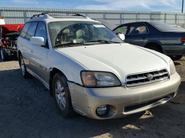 4S3BH6861Y7665859 - 2000 SUBARU LEGACY OUT WHITE photo 1