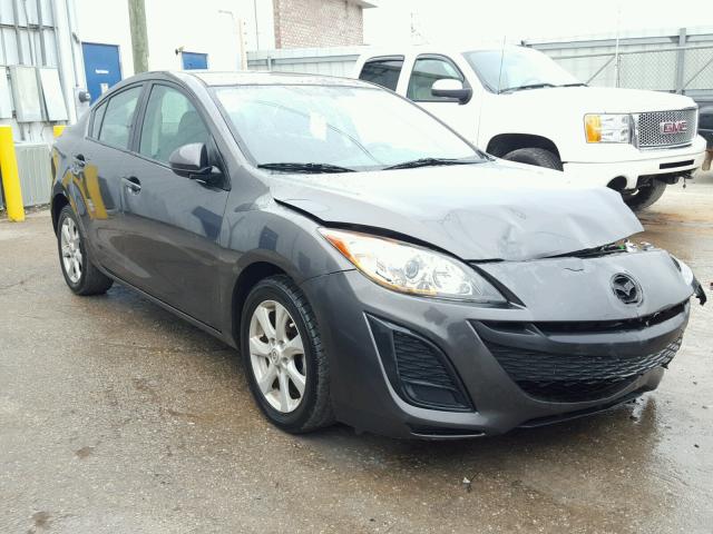 JM1BL1VF1B1405428 - 2011 MAZDA 3 I GRAY photo 1