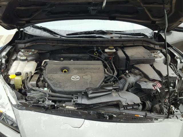 JM1BL1VF1B1405428 - 2011 MAZDA 3 I GRAY photo 7