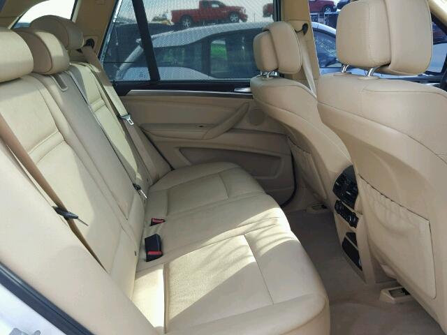 5UXZV4C54D0E01985 - 2013 BMW X5 XDRIVE3 أبيض صورة 6