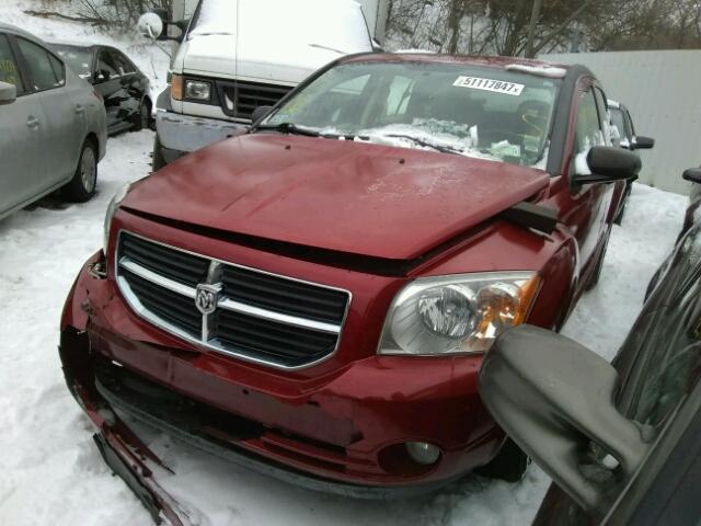 1B3HB48B57D412526 - 2007 DODGE CALIBER SX RED photo 2