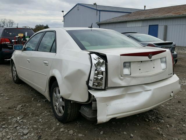 1G6DP577160106286 - 2006 CADILLAC CTS HI FEA WHITE photo 3