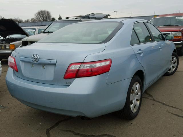 4T1BE46KX7U585310 - 2007 TOYOTA CAMRY NEW BLUE photo 4