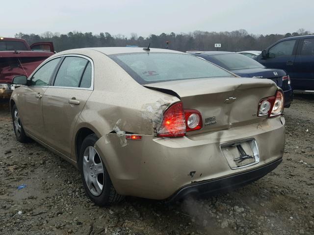 1G1ZG57B384186380 - 2008 CHEVROLET MALIBU LS GOLD photo 3