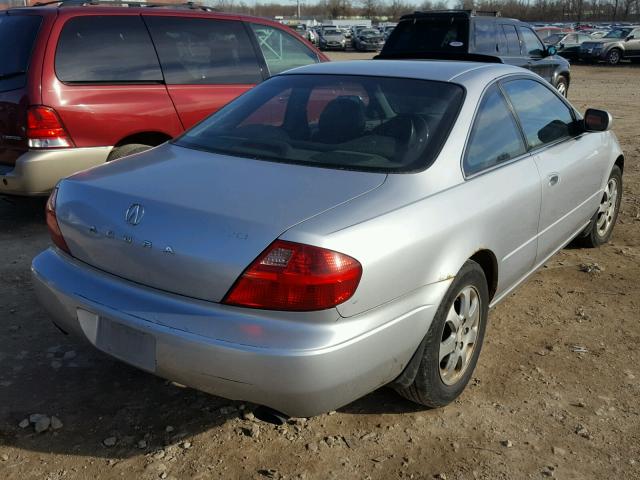 19UYA42471A036417 - 2001 ACURA 3.2CL SILVER photo 4