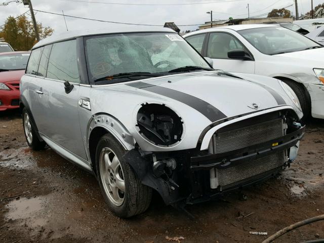 WMWZF3C58BTX82304 - 2011 MINI COOPER CLU SILVER photo 1