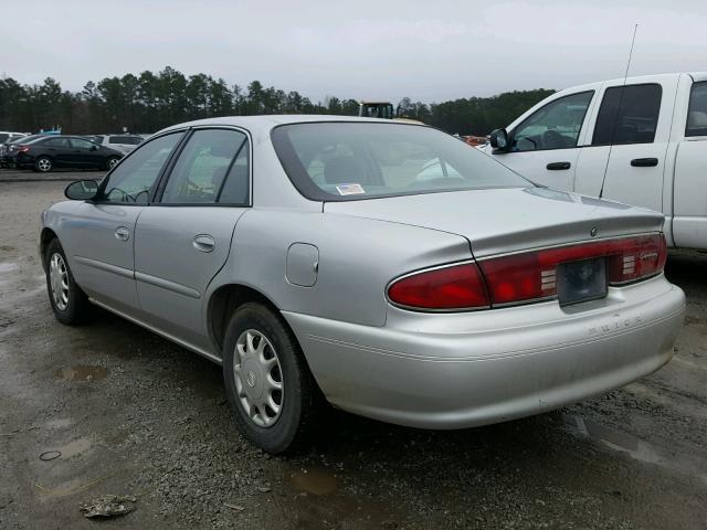 2G4WS52JX41204351 - 2004 BUICK CENTURY CU SILVER photo 3