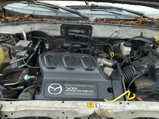 4F2YU09161KM09614 - 2001 MAZDA TRIBUTE SILVER photo 7