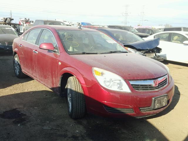 1G8ZV57B99F243632 - 2009 SATURN AURA XR RED photo 1