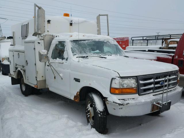 1FDKF37H2VEC16992 - 1997 FORD F350 WHITE photo 1