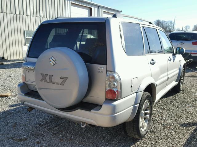 JS3TX92V054107749 - 2005 SUZUKI XL7 EX SILVER photo 4